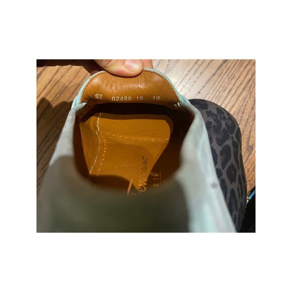 NWOT Salvatore Ferragamo Sport suede Gancini blue Horse Bit Driving loafer 10 B - Picture 6 of 10